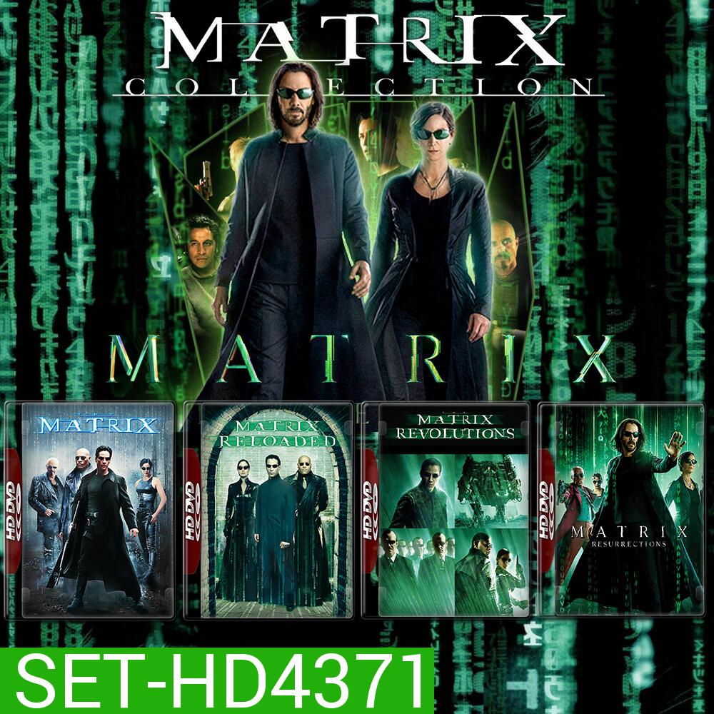 The Matrix ภาค 1-4 DVD Master พากย์ไทย