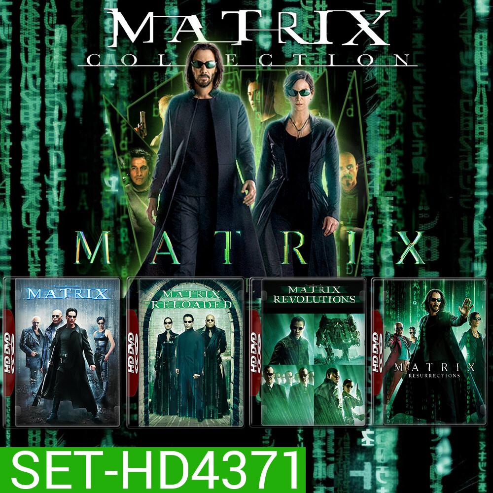 The Matrix ภาค 1-4 DVD Master พากย์ไทย
