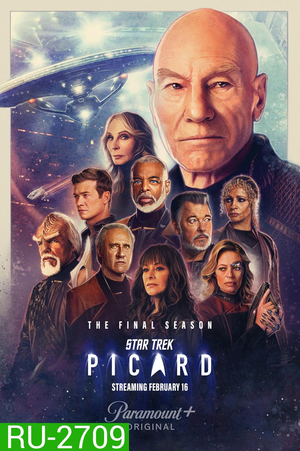 Star Trek Picard Season 3 (2023) สตาร์ เทรค พิคาร์ด ปี 3 (10 ตอน)