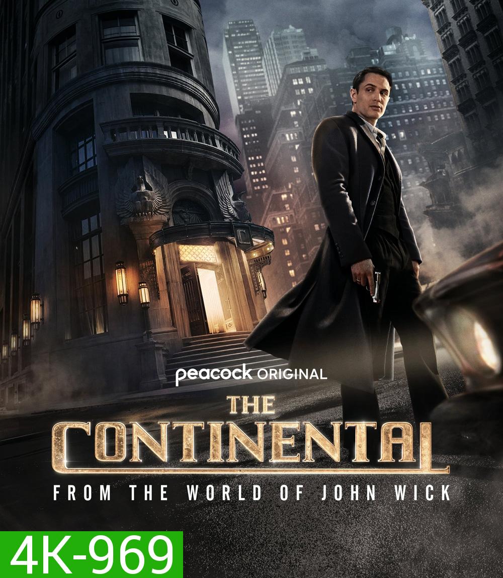 4K - The Continental From the World of John Wick (2023) เดอะ คอนทิเนนทัล: จากโลกของจอห์น วิค - แผ่นหนัง 4K UHD