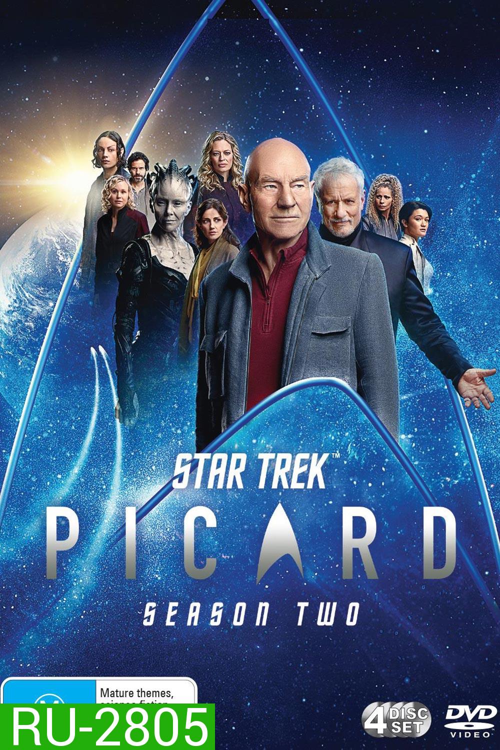 Star Trek Picard Season 2 (2022) สตาร์ เทรค พิคาร์ด ปี 2 (10 ตอน)