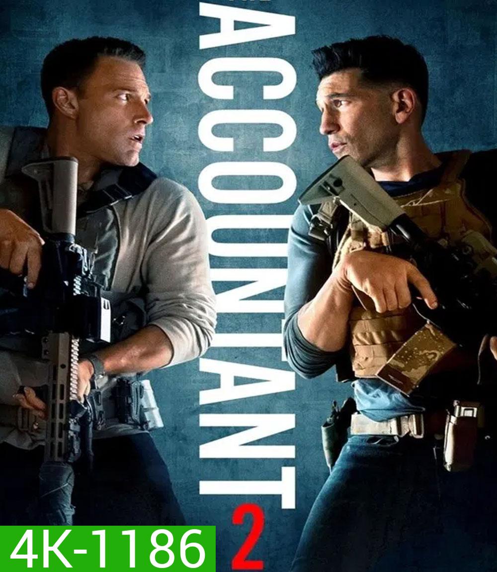 4K - The Accountant 2 อัจฉริยะคนบัญชีเพชฌฆาต 2 (2025) - แผ่นหนัง 4K UHD